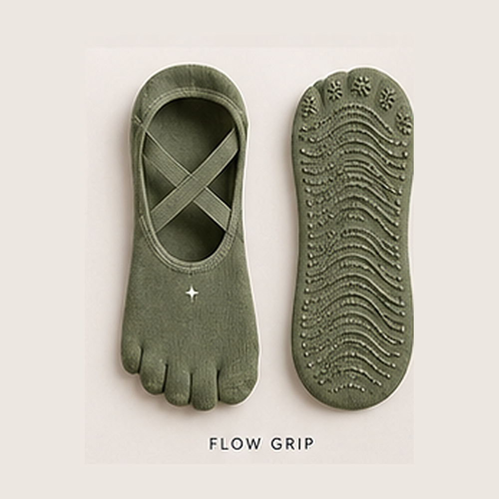 Sage Solace grip sock pair